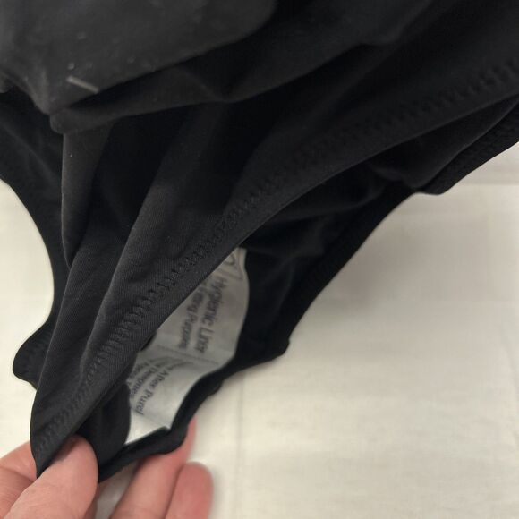 LEILANI One Piece Black Swimsuit Padded Underwire Ruched Sz 12 New w/ Tags - Picture 4 of 5